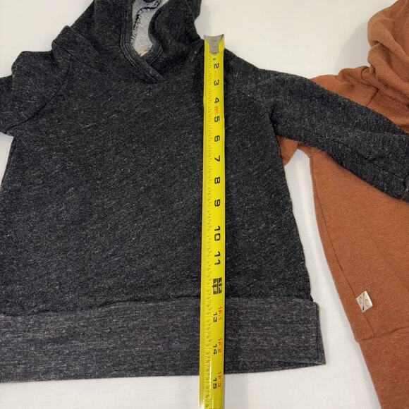 Childhoods Clothing Size 18-24 Months Gray Brown Hooded Sweatshirt Lot Sweater - Picture 8 of 10